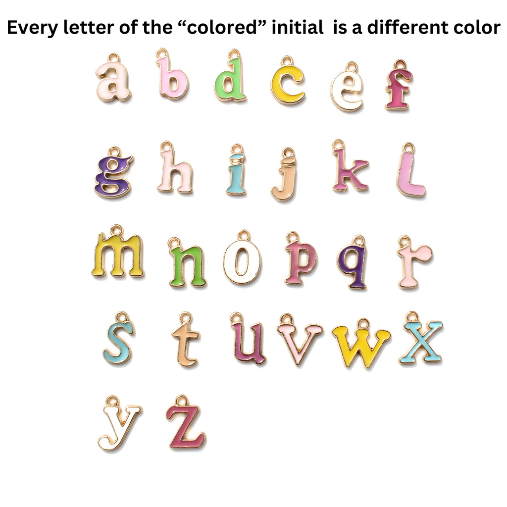 picture shows charms to choose from for the charm necklace